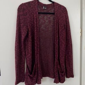Maroon Cardigan